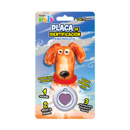 FANCY PETS placa p mascota corazon en circulo